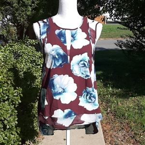 Simply Vera Floral Print Blouse